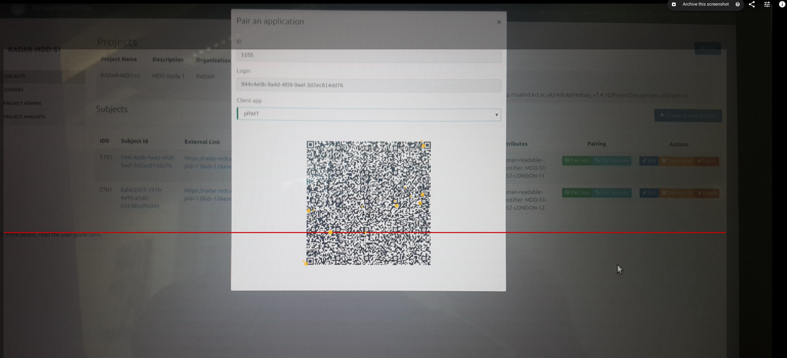 QR Code Scanning